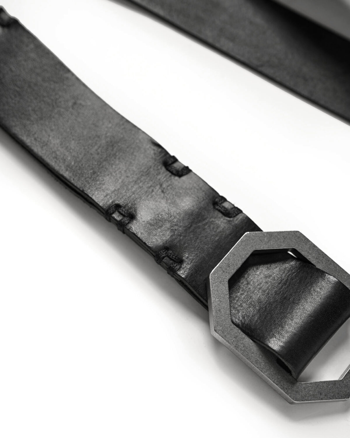 MINOAR - Octagon Leather Double Belt System - 6