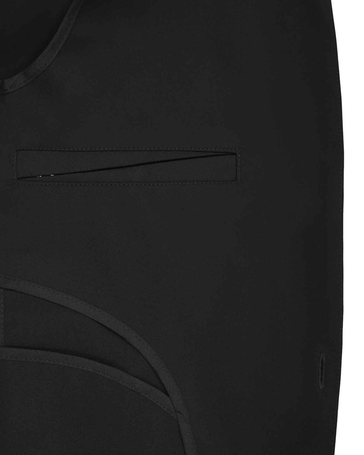 MINOAR - UNSULLIED BLACK BLAZER, Men's black cotton blazer with slit openings - 11