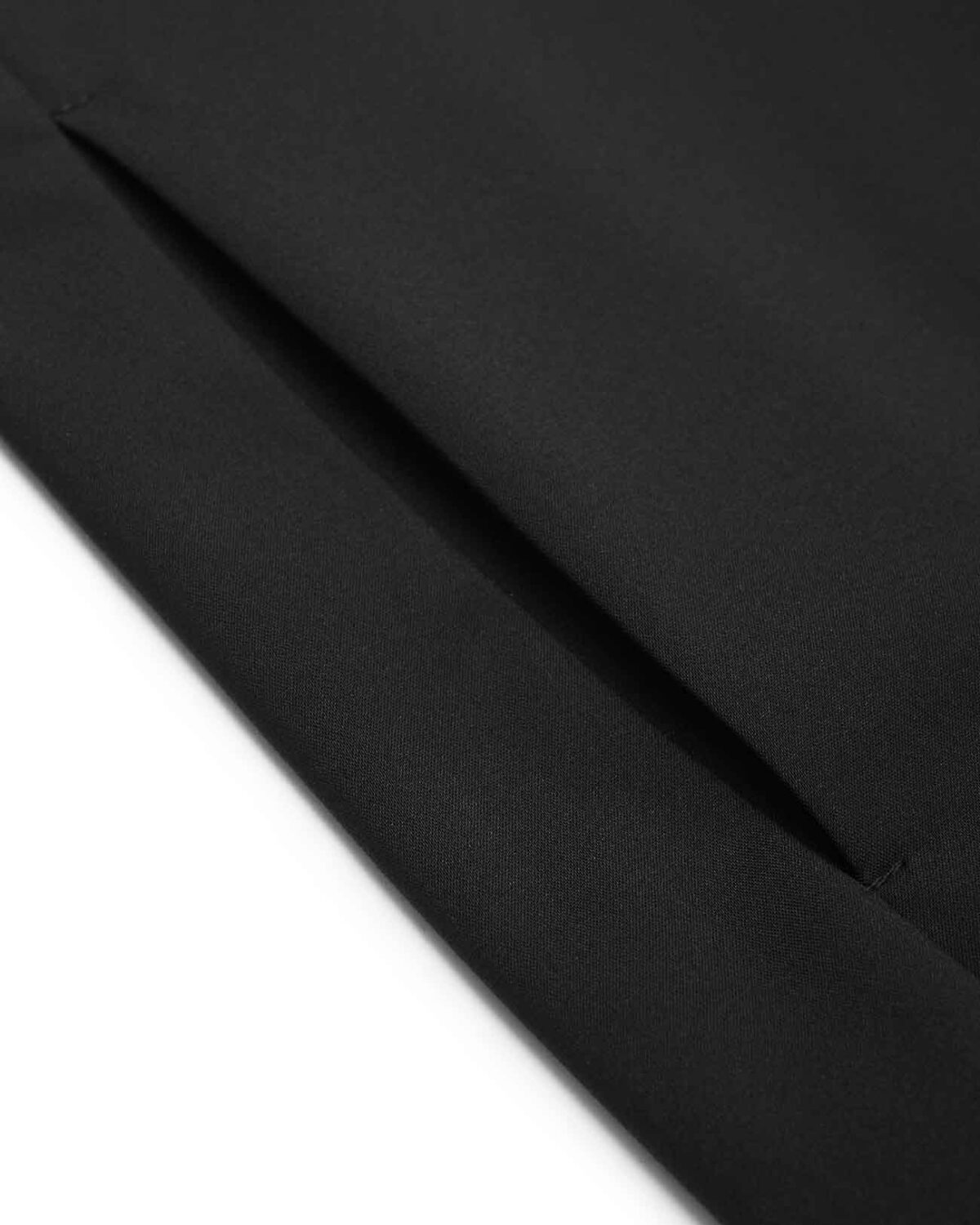 MINOAR - UNSULLIED BLACK BLAZER, Men's black cotton blazer with slit openings - 10