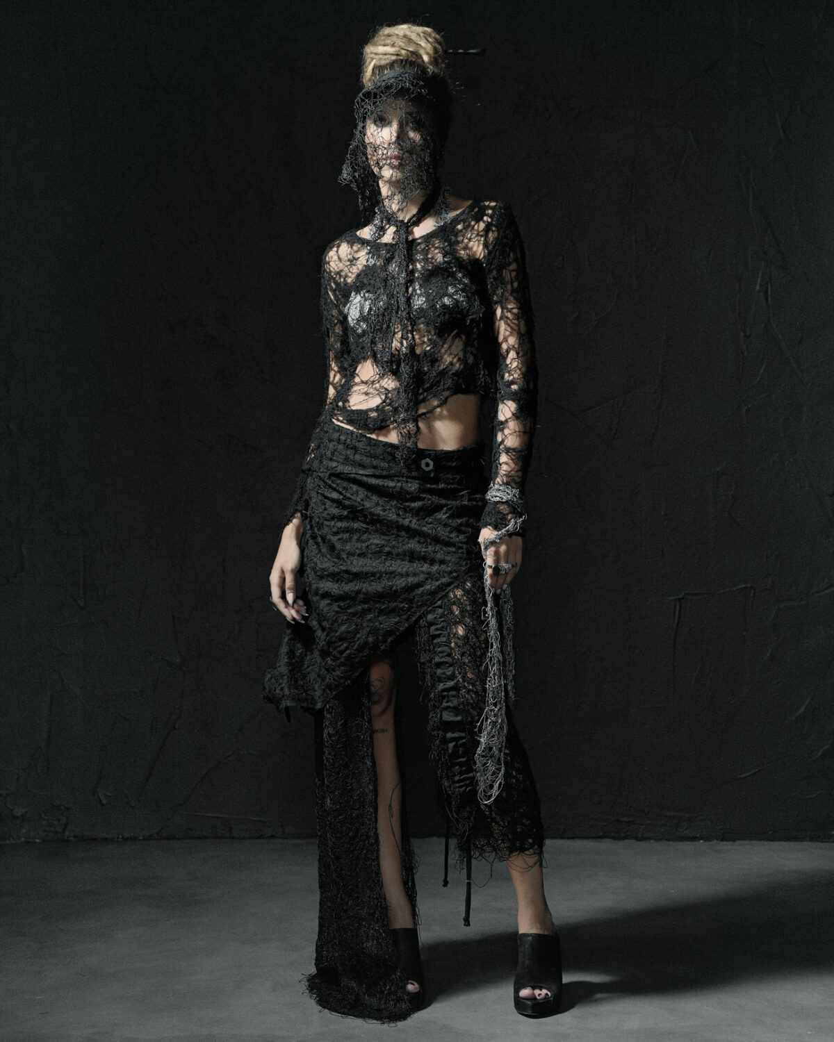MINOAR - Fiber Bond Drape Construct Skirt - 8