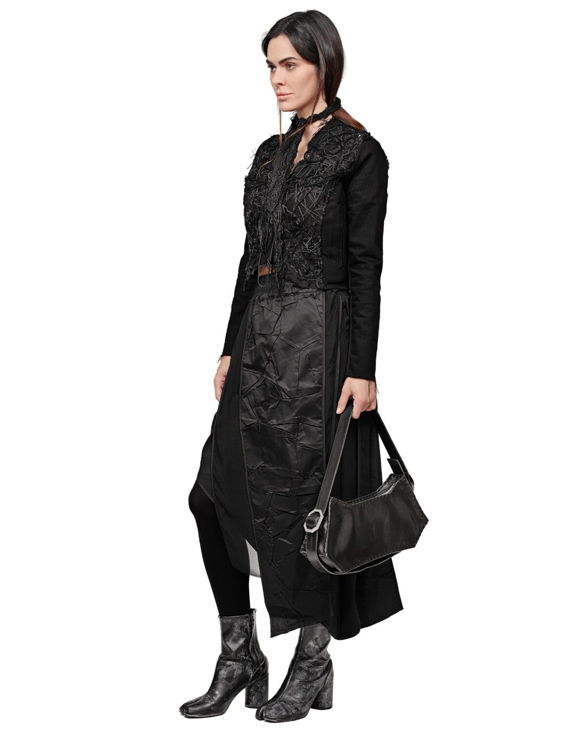 MINOAR - Oracle Leather Shoulder Hexa Bag - 7