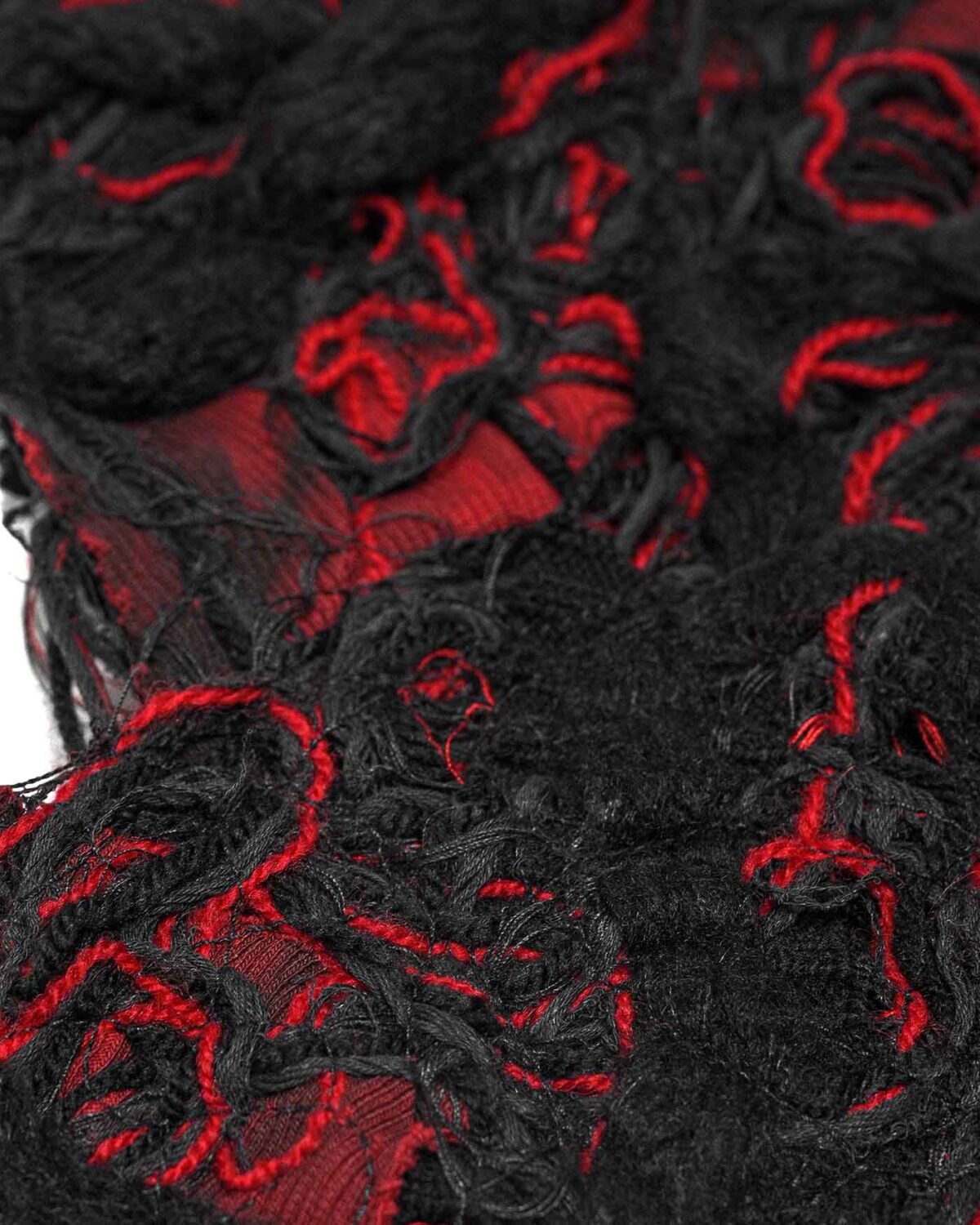 MINOAR - Pyro Fiber Bond Hood Neck Warmer, Unisex black cotton with Fiber-Bond texture - 8