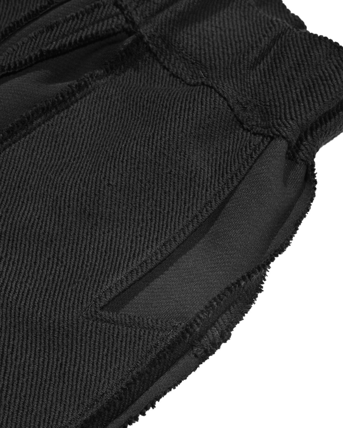 MINOAR - Black Cotton Trousers, Men's black cotton trousers with tapered silhouette - 9